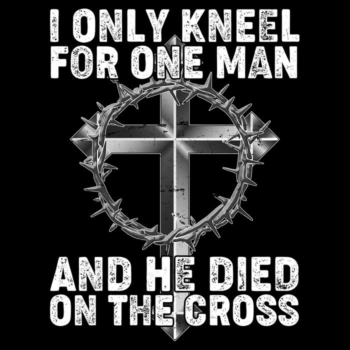 I Only Kneel For One Man And He Died On The Cross Wool Snapback Cap