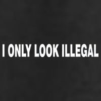 I Only Look Illegal Golf Towel