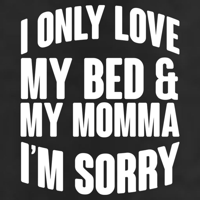 I Only Love My Bed & My Momma Adult Drive Performance Visor