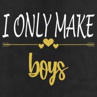 I Only Make Boys 7 Panel Mesh Trucker Snapback Hat
