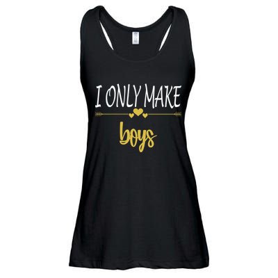 I Only Make Boys Ladies Essential Flowy Tank