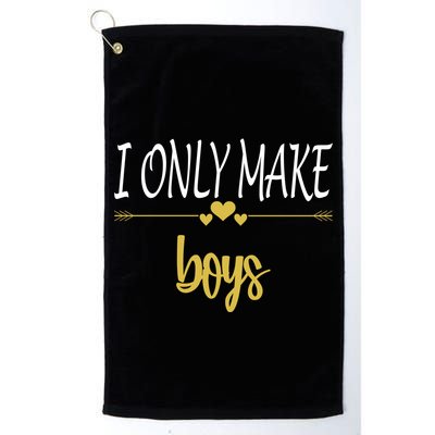 I Only Make Boys Golf Towel