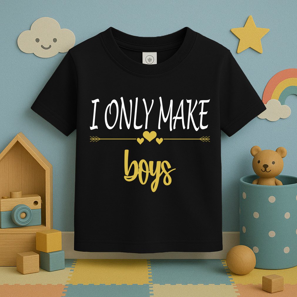 I Only Make Boys Toddler T-Shirt