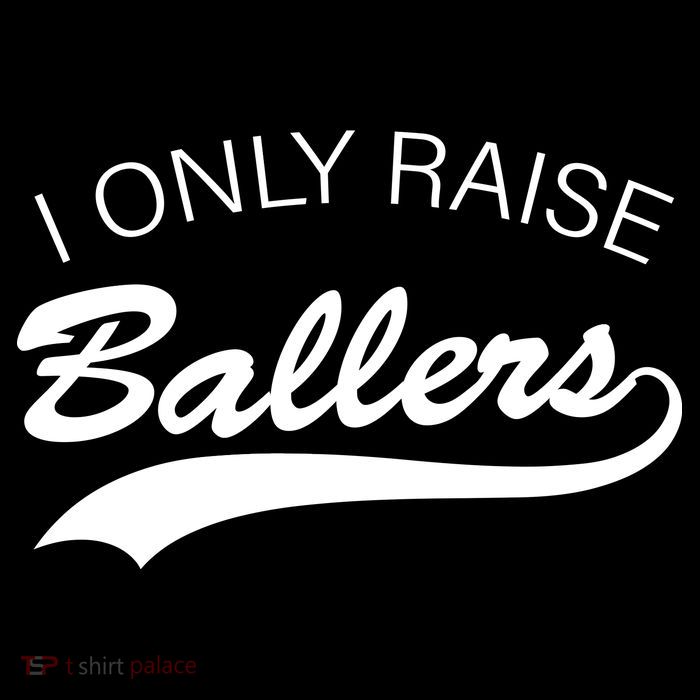 I Only Raise Ballers Drawstring Bag