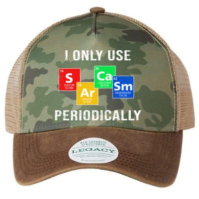 I Only Use Sarcasm Periodically Legacy Tie Dye Trucker Hat