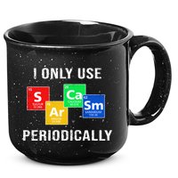 I Only Use Sarcasm Periodically 15oz Campfire Ceramic Mug