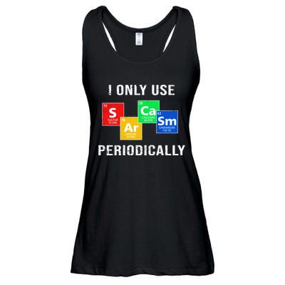 I Only Use Sarcasm Periodically Ladies Essential Flowy Tank