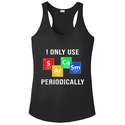 I Only Use Sarcasm Periodically Ladies PosiCharge Competitor Racerback Tank