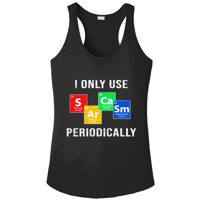 I Only Use Sarcasm Periodically Ladies PosiCharge Competitor Racerback Tank