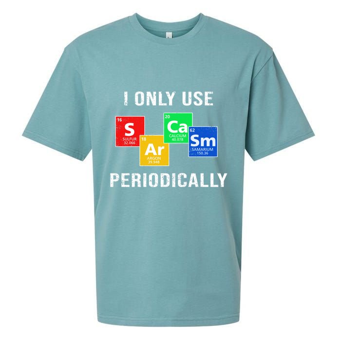 I Only Use Sarcasm Periodically Sueded Cloud Jersey T-Shirt