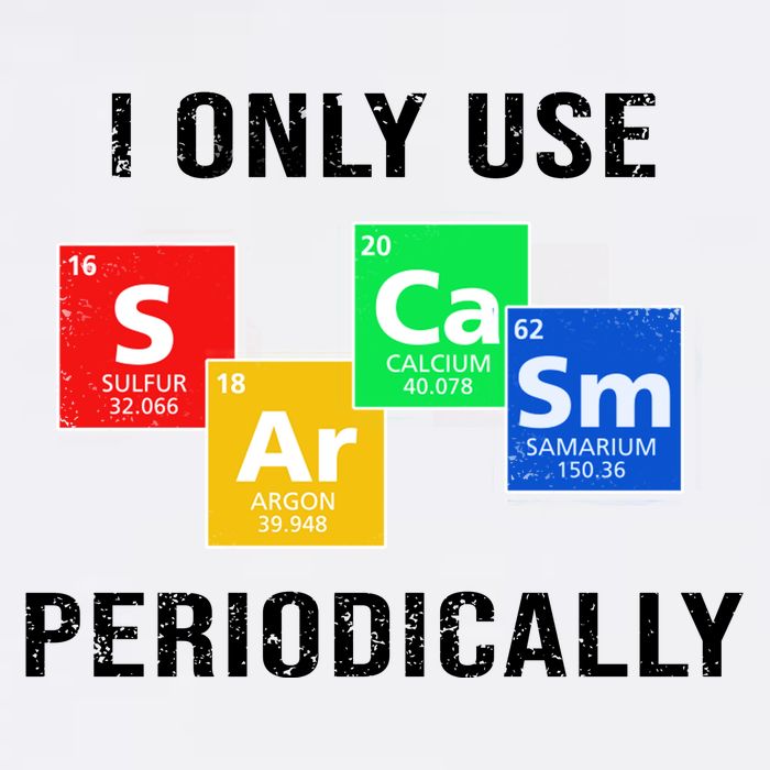 I Only Use Sarcasm Periodically Garment-Dyed Sweatshirt
