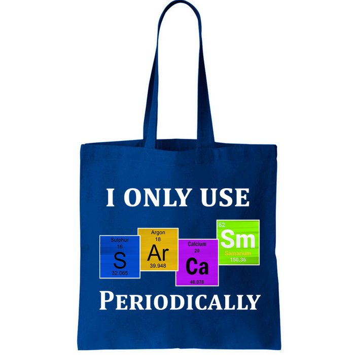I Only Use Sarcasm Periodically Funny Sarcastic Bag
