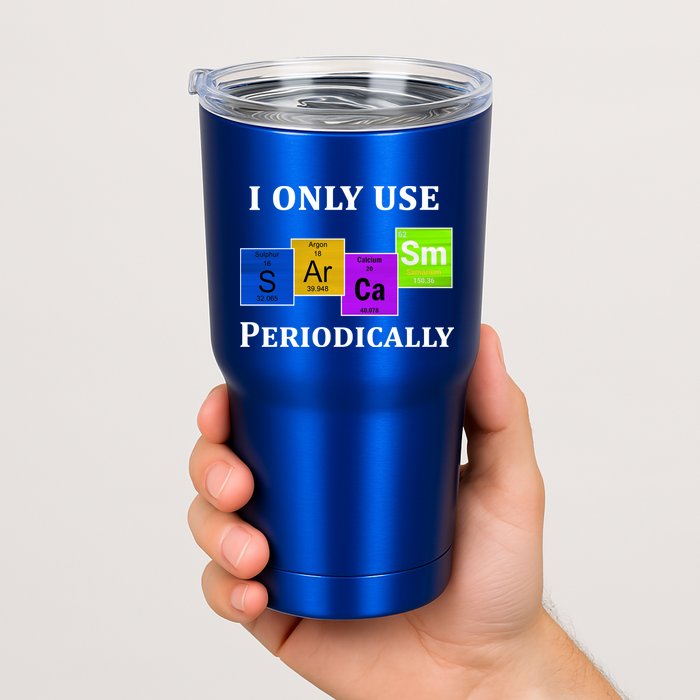 I Only Use Sarcasm Periodically Funny Sarcastic Tumbler