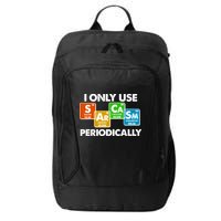 I Only Use Sarcasm Periodically Funny Science City Backpack