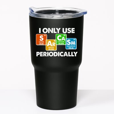 I Only Use Sarcasm Periodically Funny Science Tumbler