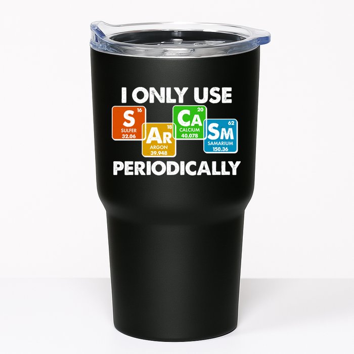 I Only Use Sarcasm Periodically Funny Science Tumbler