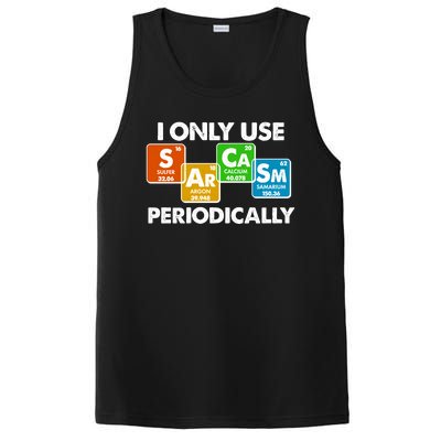 I Only Use Sarcasm Periodically Funny Science PosiCharge Competitor Tank