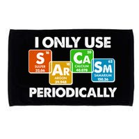 I Only Use Sarcasm Periodically Funny Science Microfiber Hand Towel