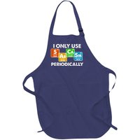 I Only Use Sarcasm Periodically Funny Science Full-Length Apron With Pockets