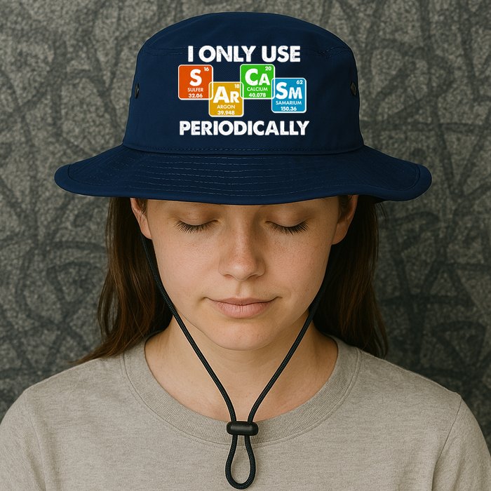 I Only Use Sarcasm Periodically Funny Science Bucket Hat