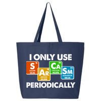 I Only Use Sarcasm Periodically Funny Science 25L Jumbo Tote