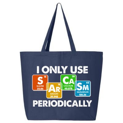 I Only Use Sarcasm Periodically Funny Science 25L Jumbo Tote