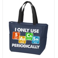 I Only Use Sarcasm Periodically Funny Science Zip Tote Bag