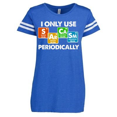 I Only Use Sarcasm Periodically Funny Science Enza Ladies Jersey Football T-Shirt