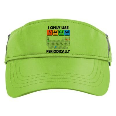 I Only Use SArCaSm Periodically Periodic Chart  Adult Drive Performance Visor