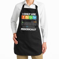I Only Use SArCaSm Periodically Periodic Chart  Apron