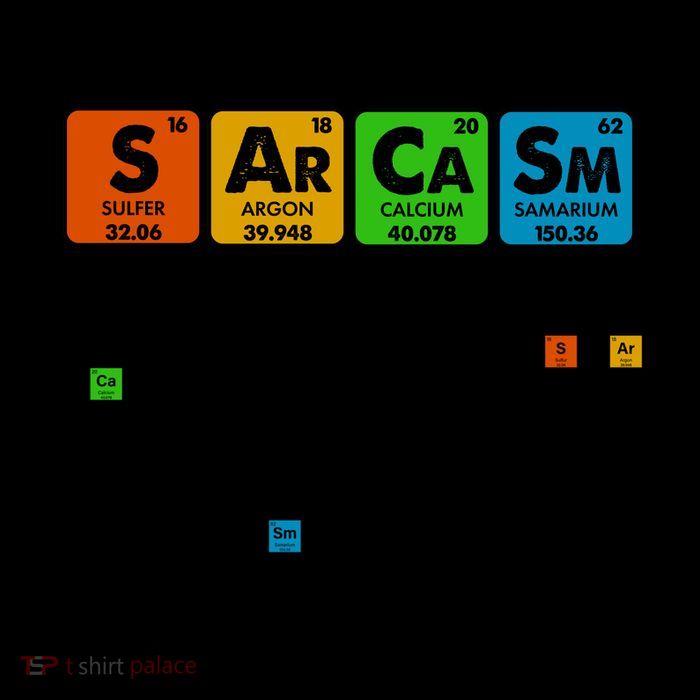 I Only Use SArCaSm Periodically Periodic Chart  Coffee Mug