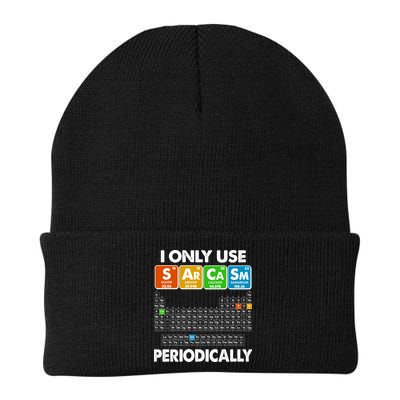 I Only Use SArCaSm Periodically Periodic Chart  Beanie