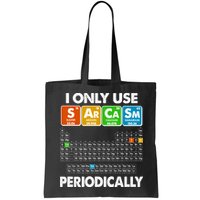 I Only Use SArCaSm Periodically Periodic Chart  Bag