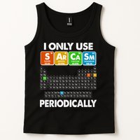 I Only Use SArCaSm Periodically Periodic Chart  Tank Top
