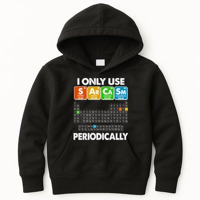 I Only Use SArCaSm Periodically Periodic Chart  Kids Hoodie