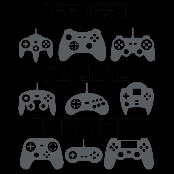 I Paused My Game To Be Here Funny Gamer Mug