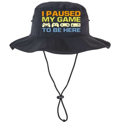 I Paused My Game To Be Here Retro Controllers Bucket Hat