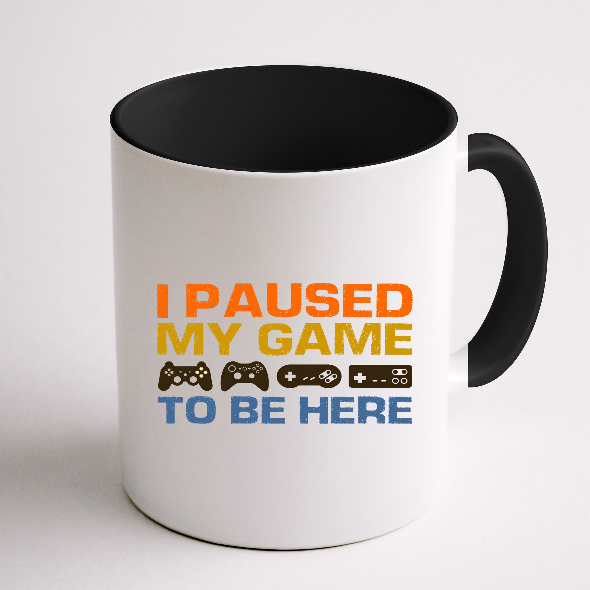 I Paused My Game To Be Here Retro Controllers Mug