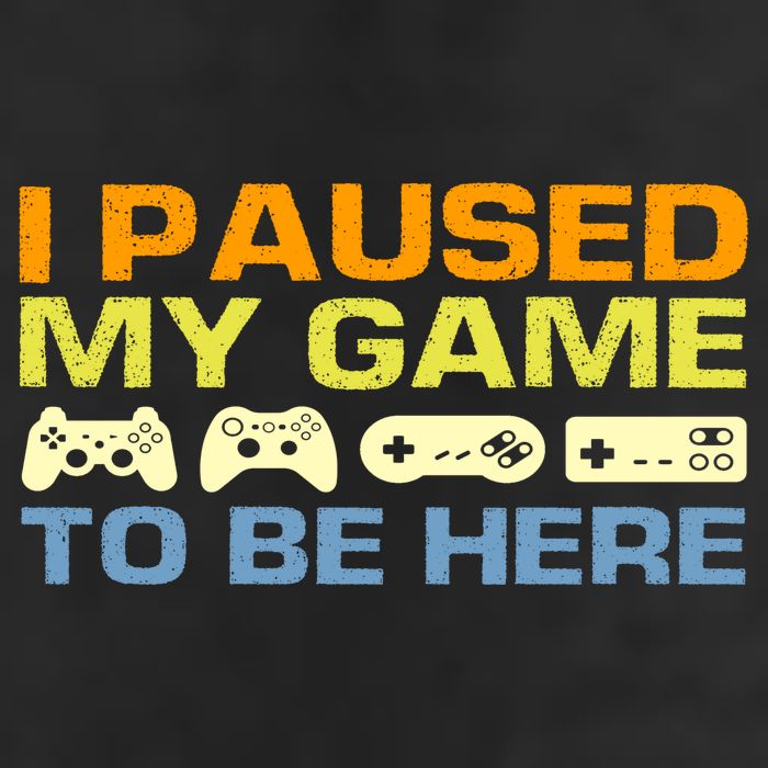 I Paused My Game To Be Here Retro Controllers Beanie
