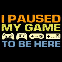I Paused My Game To Be Here Retro Controllers 16 in Basic Backpack