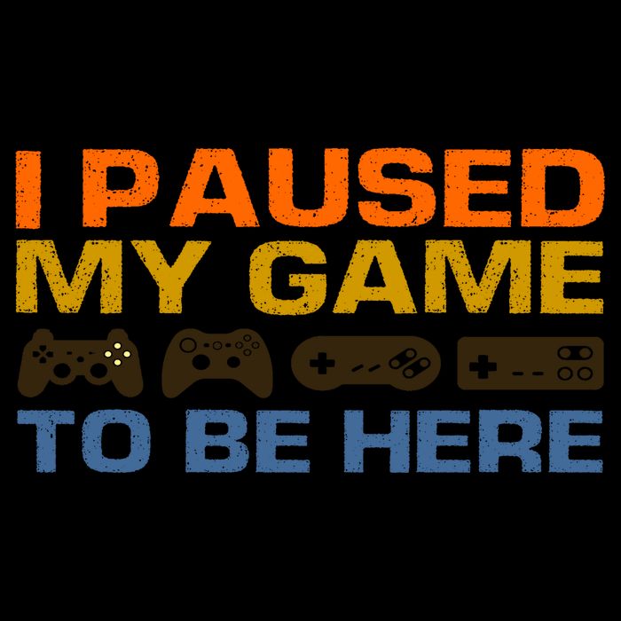 I Paused My Game To Be Here Retro Controllers 16oz Travel Tumbler