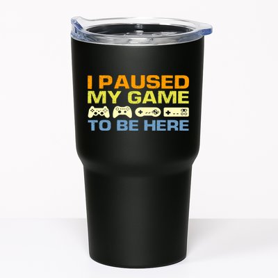 I Paused My Game To Be Here Retro Controllers Tumbler