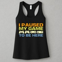 I Paused My Game To Be Here Retro Controllers Womens Tank Top