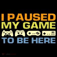 I Paused My Game To Be Here Retro Controllers Crop Top
