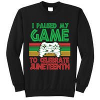 I Paused My Game To Celebrate Juneteenth Sweatshirt