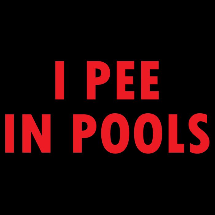 I Pee In Pools 16oz Travel Tumbler