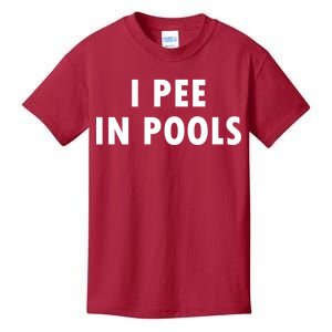 I Pee In Pools Kids T-Shirt