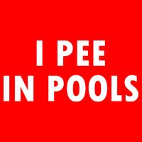 I Pee In Pools Zip Tote Bag
