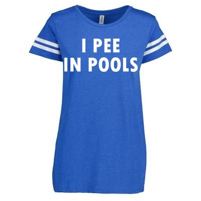 I Pee In Pools Enza Ladies Jersey Football T-Shirt