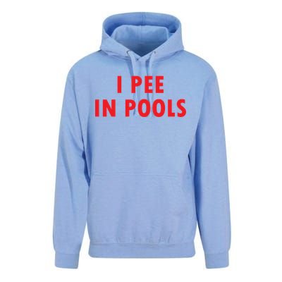 I Pee In Pools Unisex Surf Hoodie